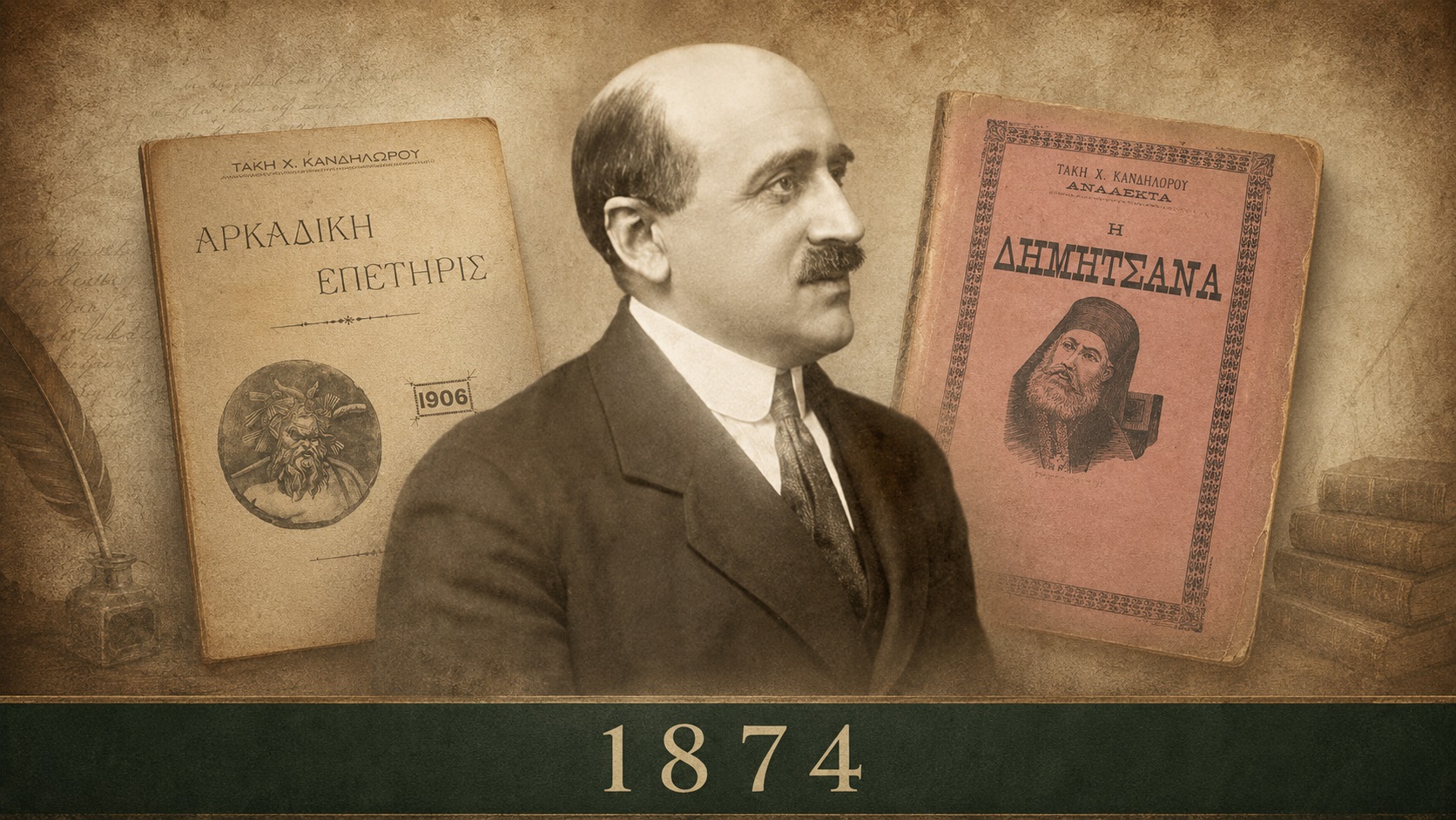 Εικόνα χρονολογίου: Τάκης Χ. Κανδηλώρος